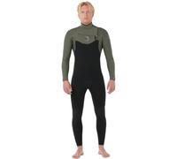 Rip Curl 2025 Hommes Flashbomb 4/3mm Chest Zip Combinaison Néoprène 17CMFS - Deep Cactus