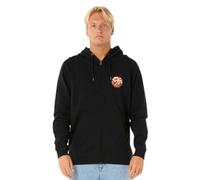 Rip Curl 2025 Hommes Passage Wettie Icon Zip Thru 07EMFL - Black