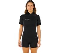 Rip Curl Combinaison de surf Trad BZ 22FL Spr 2 mm shorty dos zippé Femme 12 Noir