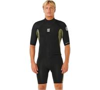 Rip Curl 2026 Hommes Dawn Patrol 2mm Back Zip Shorty Combinaison Néoprène 11TMSP - Deep Cactus