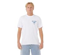 Rip Curl 2026 Hommes Fade Out Icon Tee 0CAMTE - White