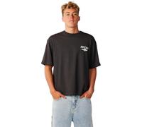 Rip Curl 2026 Hommes Héritage Icône T-Shirt 12FMTE - Washed Black