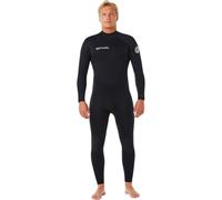 Rip Curl Trad 4/3 Mm Long Sleeve Back Zip Neoprene Suit Noir LS Homme