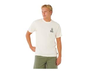 Rip Curl 2026 Hommes Vaporcool Search Stack Tee 0K5MTE - Bone