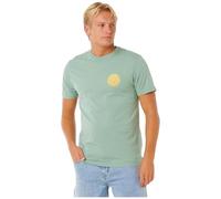 RIP CURL 2026 Mens Wettie Passage Icon Tee 10EMTE - Aloe Mens Size - S Vert