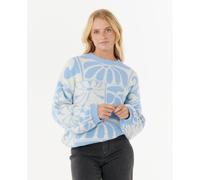 Rip Curl - Aots-Ty Williams Jacquard Crew - Sweatshirt femme Blue - XS