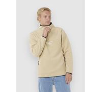 Rip Curl Bells Half Zip Fleece Beige S Homme