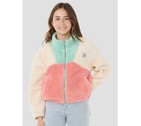 Rip Curl Block Party Polar Kids Sweat à capuche Zippé rose T14