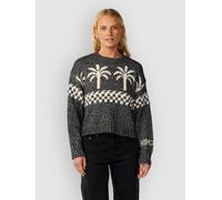 Rip Curl - Women's Bossa Nova Neps Crew - Pull - XS - washed black