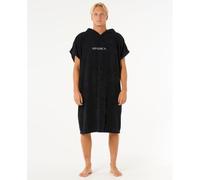 Rip Curl – Poncho de bain en microfibre Brand Hooded Towel – Noir/Gris – Homme