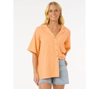Rip Curl - Cala Vadella Textured - Chemise femme Orange - XXS