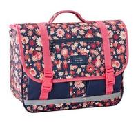 RIP CURL Cartable Fille 38cm imprimé Fleuri Marine/Rose - Sac Scolaire 2 Compartiments - CP CE1 CE2