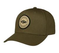 Rip Curl Casquette StaplerCurl Femme/Homme - en Coton de Baseball Snapback Snapback, avec Visiere Printemps-ete Printemps Ete Automne Hiver - Taille Unique Vert Fonce