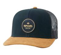 Rip Curl Casquette Trucker Routine CurveCurl Casquette de Baseball Casquette Mesh (Taille Unique - Noir-Beige)