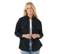 RIP CURL Chemisier 'OCEANIC' noir, Taille XS