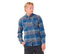 Rip Curl Search Wool Flannel Long Sleeve Shirt Bleu S Homme