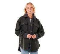 Rip Curl - Women's High Tide Fleece Shacket - Veste polaire - L - washed black