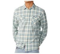 Rip Curl Classic Surf Checked In Flanne Long Sleeve Shirt Gris M Homme