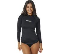 Rip Curl Classic Surf Upf Long Sleeve Rash Guard Noir M Femme