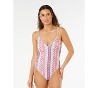 Rip Curl Coastal Instinct Cheeky Swimsuit Bleu 2XS Femme