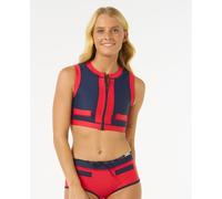 Rip Curl - Coco Short Sleeve Vest - Top néoprène surf femme Red / Dark Blue - M