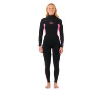 Rip Curl - Dawn Patrol Cz 3/2 Gb - Combinaison de surf femme Black / Pink - 10