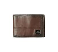 Rip Curl Corpawatu Icon Slim Portefeuille pour homme Noir/marron clair, noir/marron, One Size, Rip Curl Portefeuille fin Corpawatu Icon pour homme