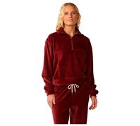 Rip Curl Cosy Half Zip Sweatshirt Rouge L Femme