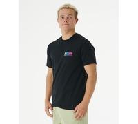 Rip Curl Cotton SS T-Shirt ~ Surf Revival Decal noir