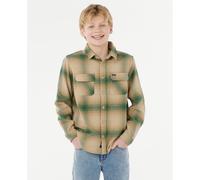 Rip Curl Count Flannel Long Sleeve Shirt Beige 10 Years Enfants