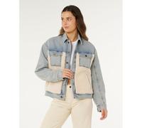 Rip Curl - Cruisin. Sherpa Denim Jacket - Veste femme Washed Blue - XS
