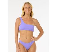 Rip Curl Custom Rib One Strap Bikini Top Violet 2XS Femme