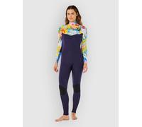 Rip Curl Dawn Patrol Pro 3/2 Mm Woman Long Sleeve Chest Zip Neoprene Suit Multicolore 12 Femme