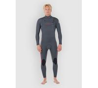 Rip Curl Dawn Patrol Pro 4/3 Mm Long Sleeve Chest Zip Neoprene Suit Gris LS Homme