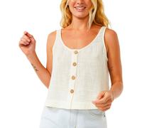 Rip Curl - Débardeur en coton - Classic Surf Tank II Bone pour Femme en Coton - Taille L - Beige Beige L