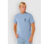 Rip Curl Desti Animals Short Sleeve T-shirt Bleu L Homme