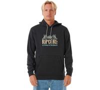 Rip Curl Down The Line Hoodie Noir L Homme
