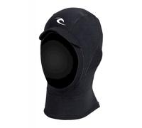 Rip Curl - E Bomb 2 mm Hood - Cagoule néoprène homme Black - XS