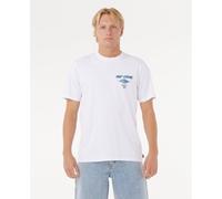 Rip Curl Fade Out Icon Short Sleeve T-shirt Blanc XS Homme