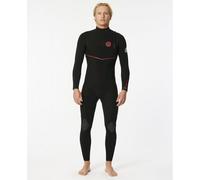 Rip Curl - Flashbomb Fusion 3/2 mm Zip Free - Combinaison de surf homme Black - MT