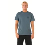 Rip Curl Graphic Short Sleeve Crew Neck T-Shirt, Standard Fit, Nuit de pin, M Homme
