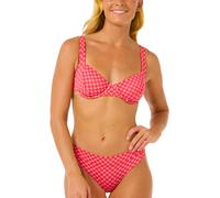 Rip Curl - Haut de maillot de bain - Shell Cove D-DD Balconette W Red pour Femme - Taille M - Rouge Rouge M