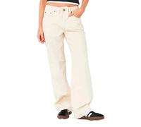 Rip Curl Aggie Relaxed Jeans Beige 34 Femme