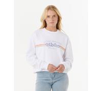 Rip Curl Keepsakes Relaxed Crew Sweatshirt Blanc XS Femme
