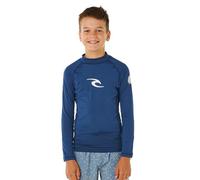 Rip Curl Kids Waves T-Shirt à Manches Longues UPF Rashguard, Bleu Marine Pastel, 14 Ans