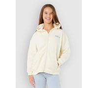 Rip Curl Lay Day Relaxed Full Zip Sweatshirt Beige 10 Years Fille