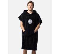 Rip Curl Logo Bathrobe Noir Homme