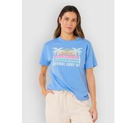 Rip Curl Malibu Relaxed Short Sleeve T-shirt Bleu XS Femme