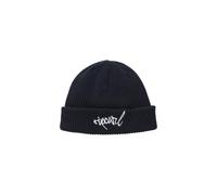 Rip Curl Mens Icons Bonnet d'hiver Doux et Chaud Coupe Droite Noir délavé