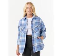 Rip Curl Oceanic Flannel Long Sleeve Shirt Bleu S Femme